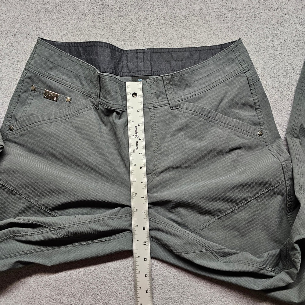 Kuhl Silencr Rogue Mens 33x30 Charcoal Grey Ripstop Technical Hiking Pants - Picture 4 of 13